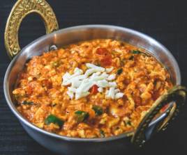 Paneer Bhurji curry