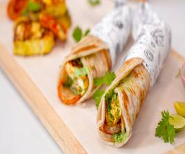 Paneer Tikka Roll